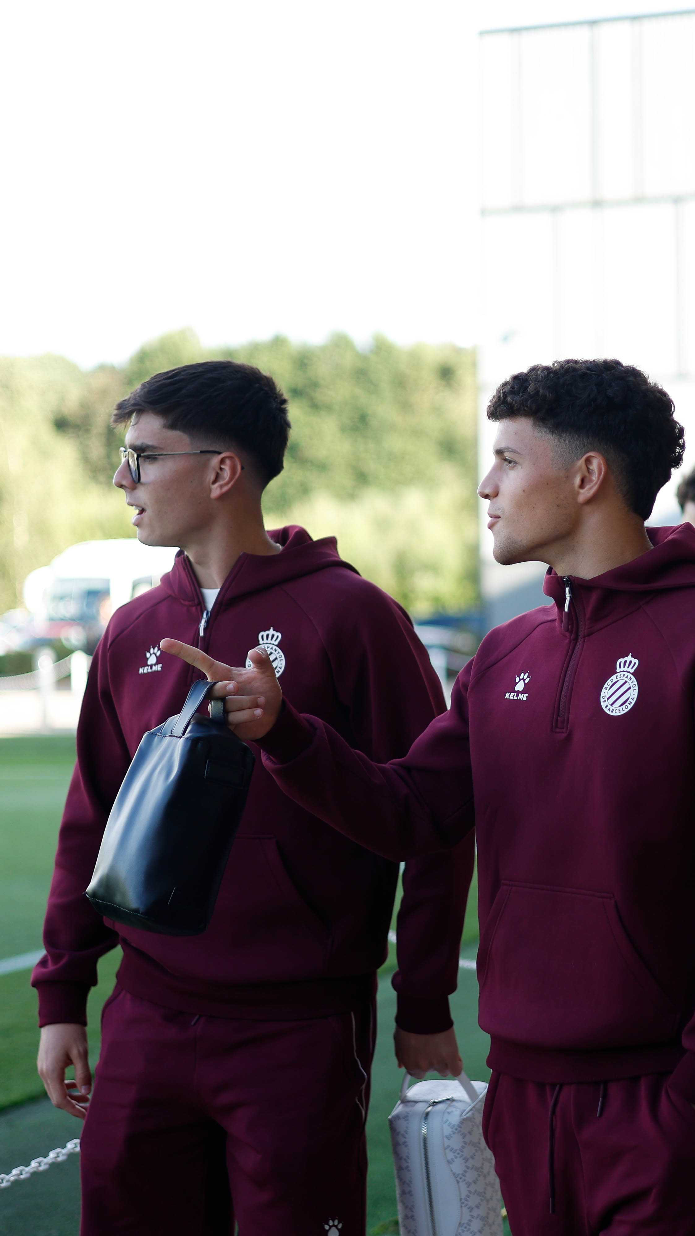 L'equip arriba a Anglaterra