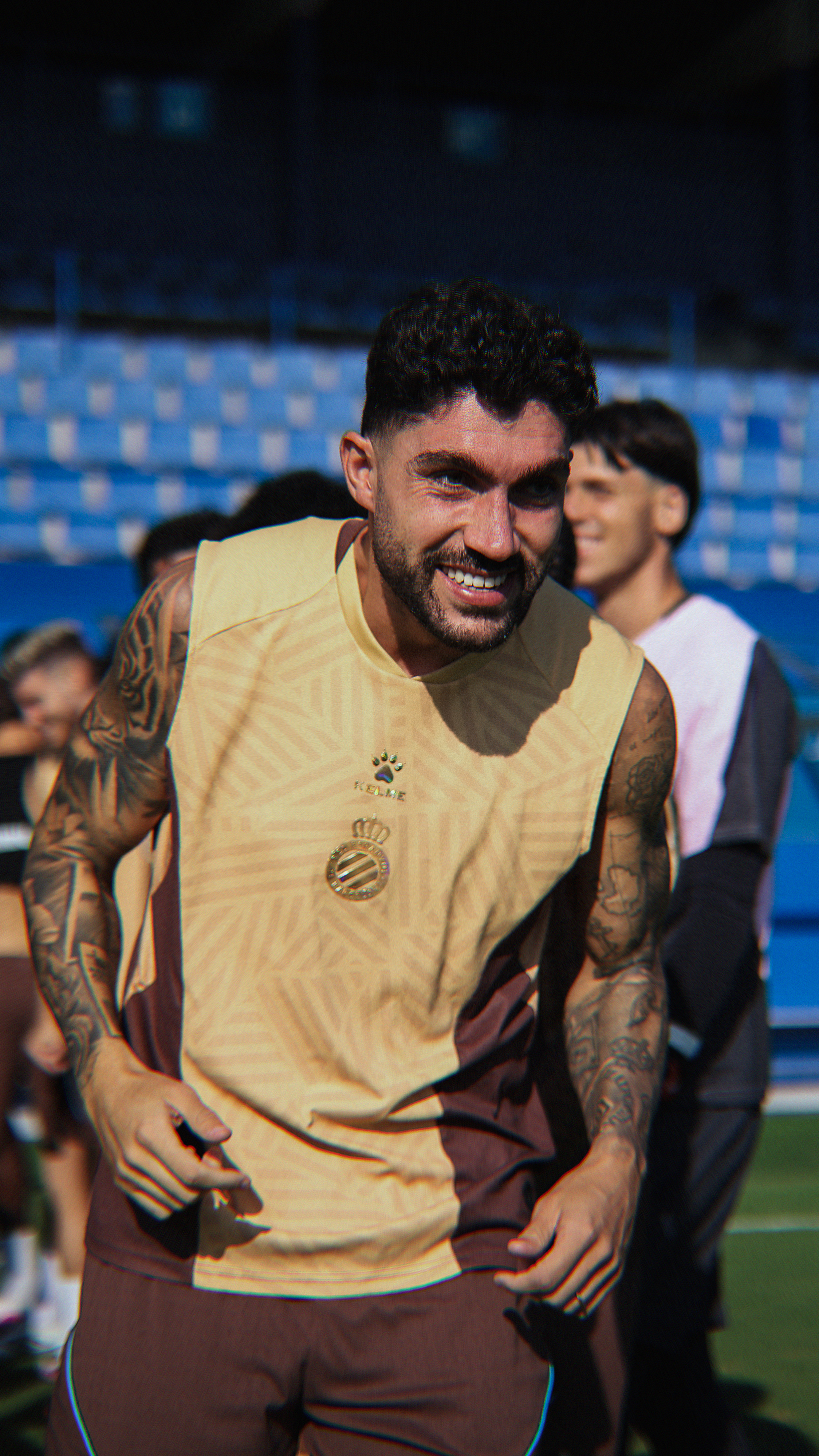 Primer entrenament d'Unai Núñez