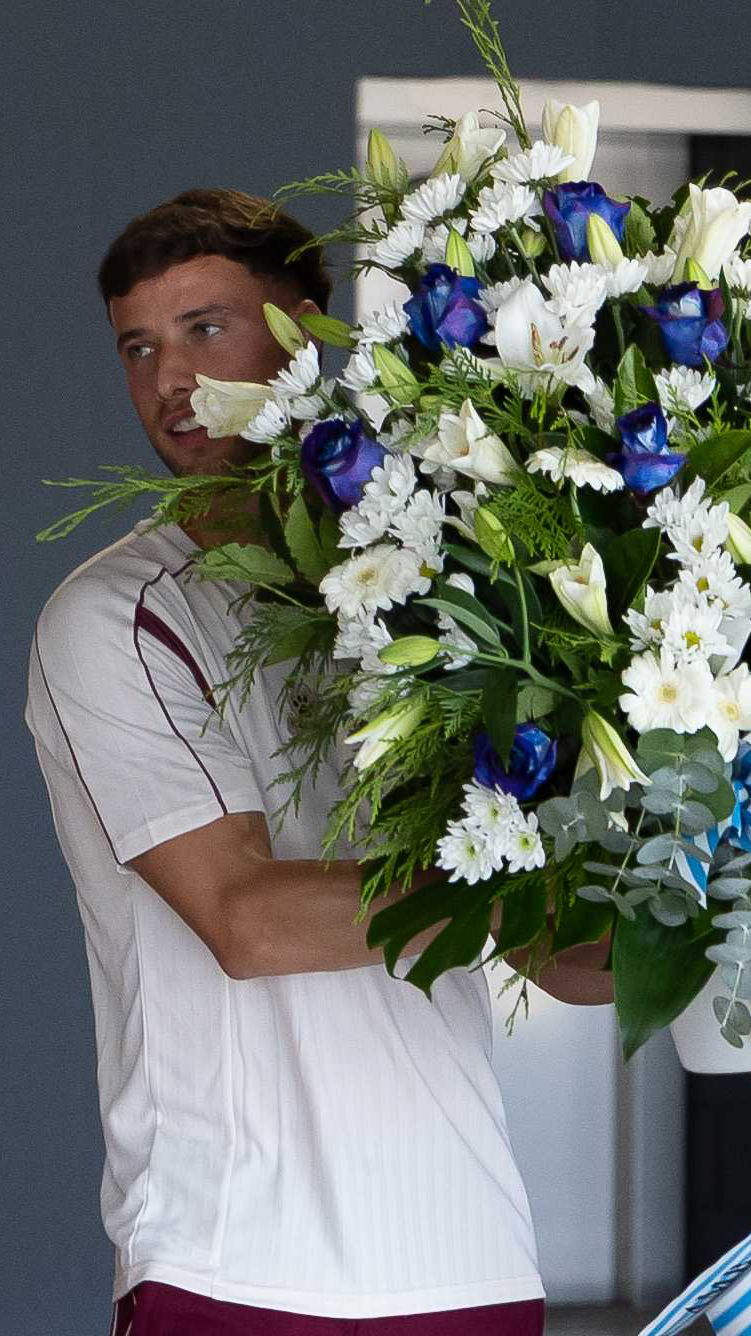 Homenatge del primer equip a Dani Jarque